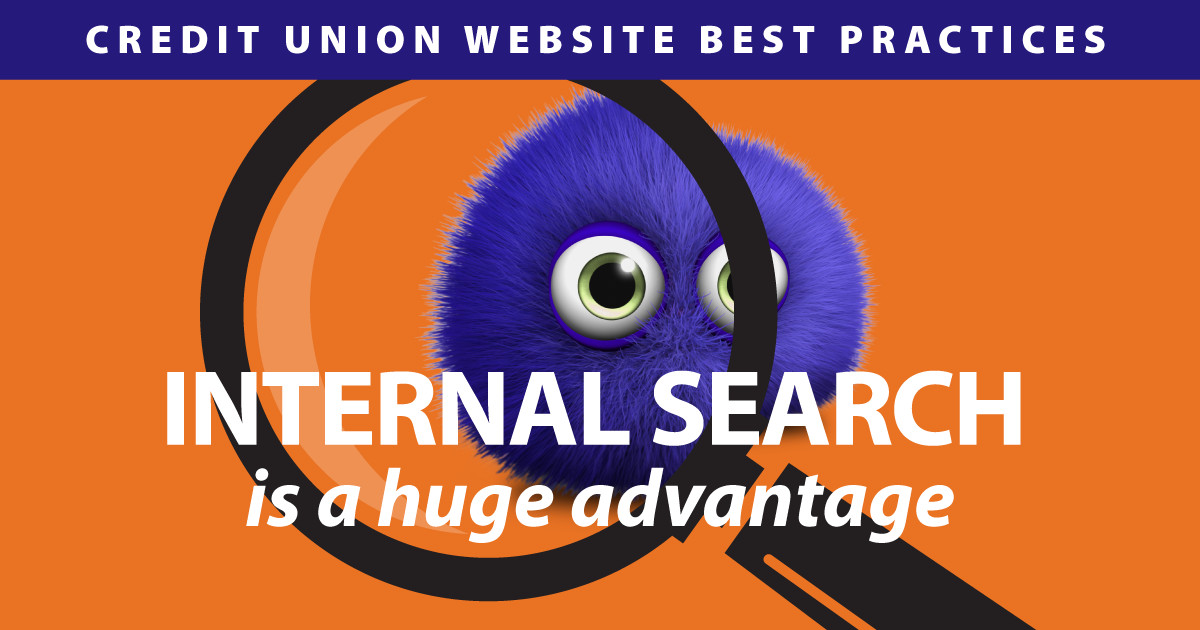 Internal search is a huge advantage